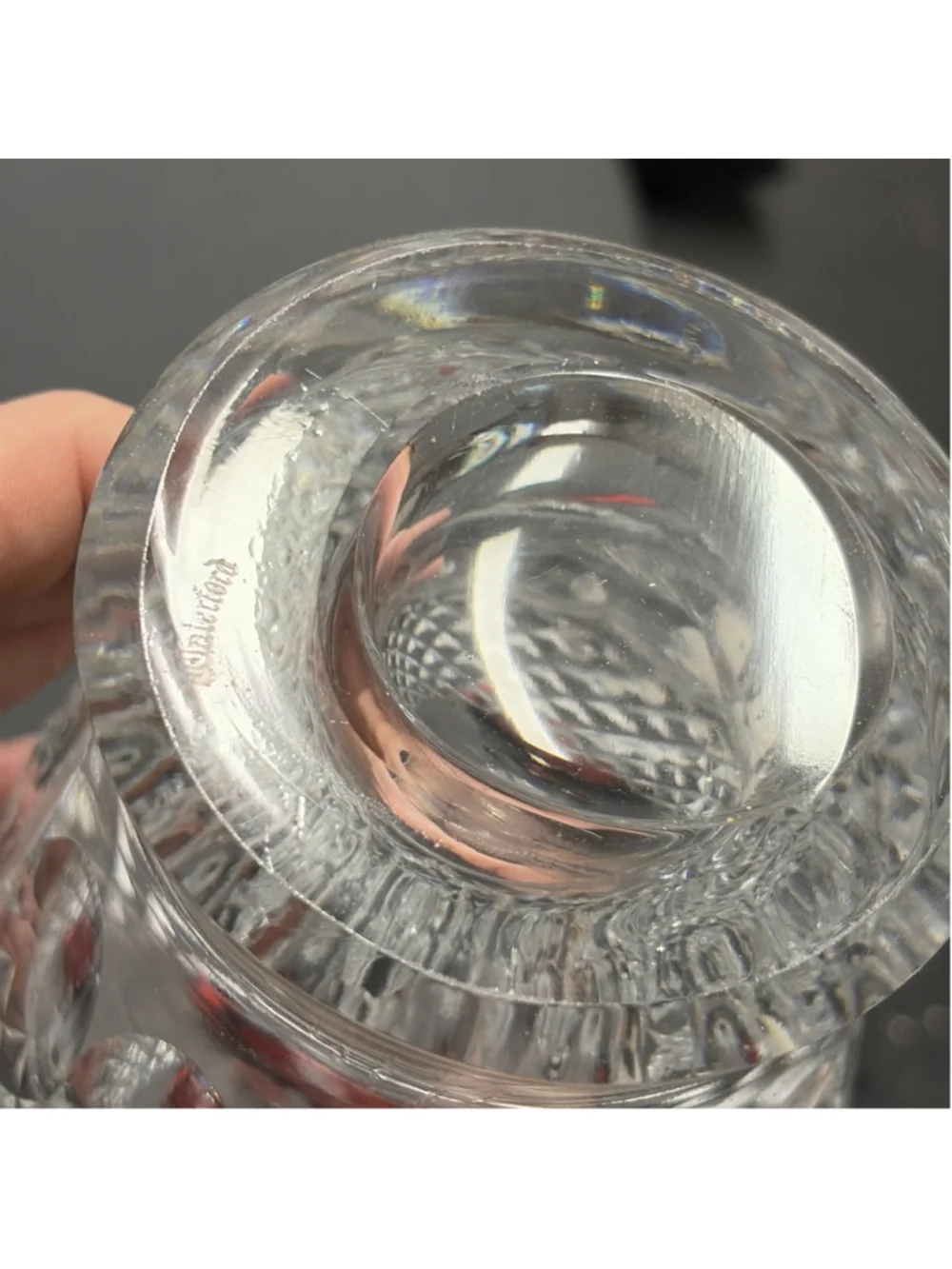 Waterford Colleen Crystal Decanter w/Stopper, 13